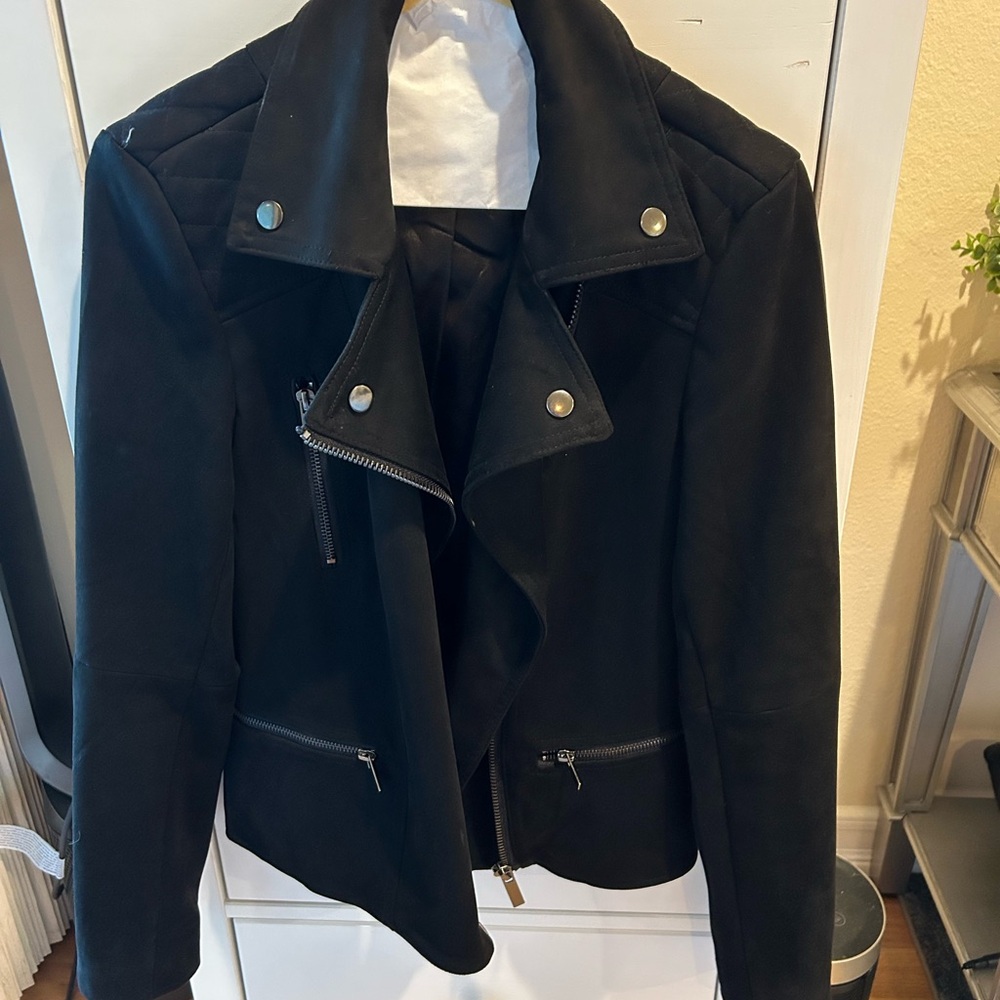 Kut from the Kloth Black Leather Jacket